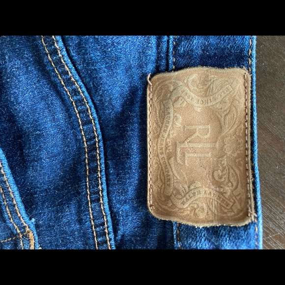 Lauren Ralph Lauren Premium Jeans Women's Size 12 Dark Wash Bootcut Denim. - Picture 2 of 4
